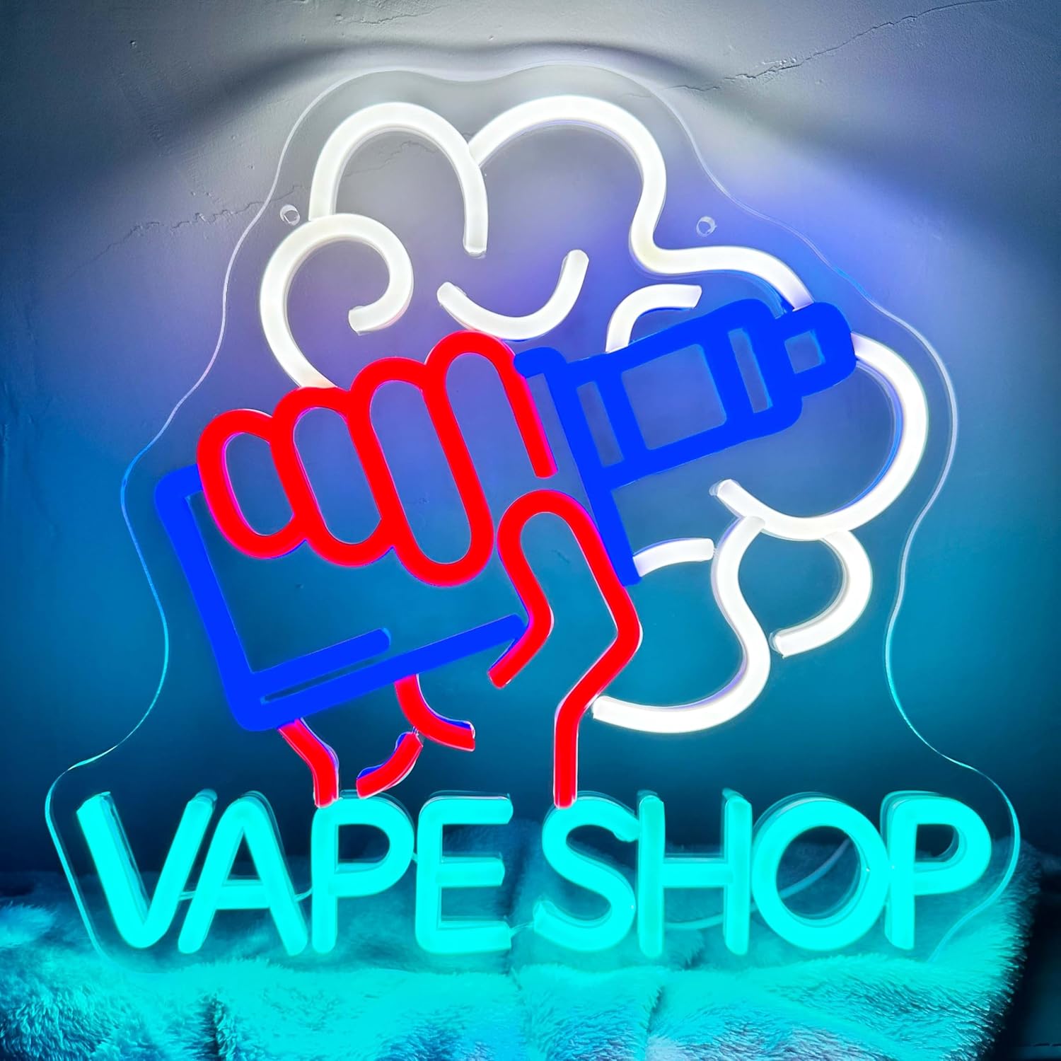 Vaping Store - Enseignes au néon LED pour magasin