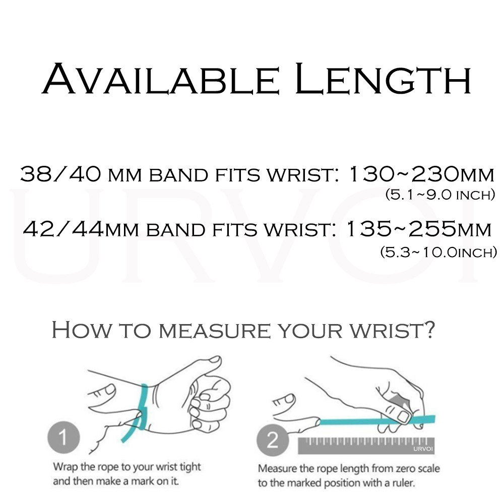 Bracelet en maille URVOI pour  - Mesh Coil Strip avis et prix