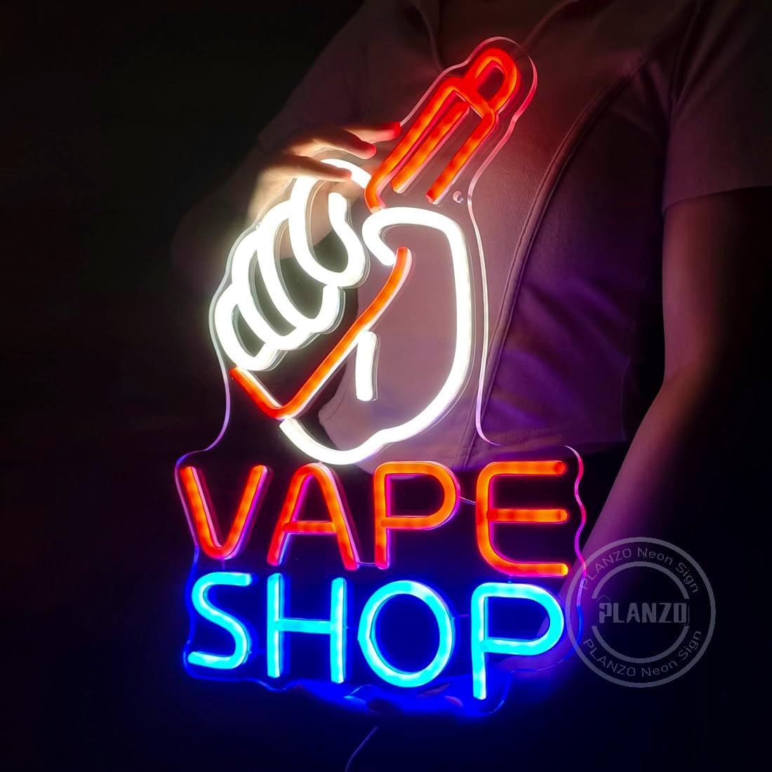 VAPE Shop Enseigne au néon pou - Vaping Store avis et prix