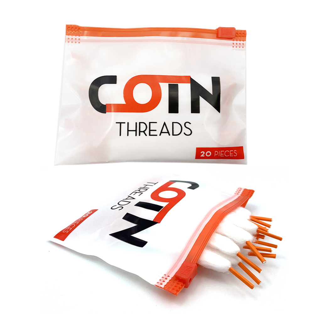 20 pièces/sac lacet Vape coton - Vaping Area avis et prix