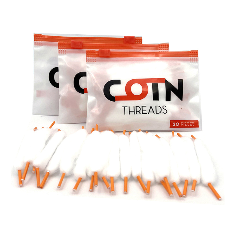 20 pièces/sac lacet Vape coton - Vaping Area avis et prix