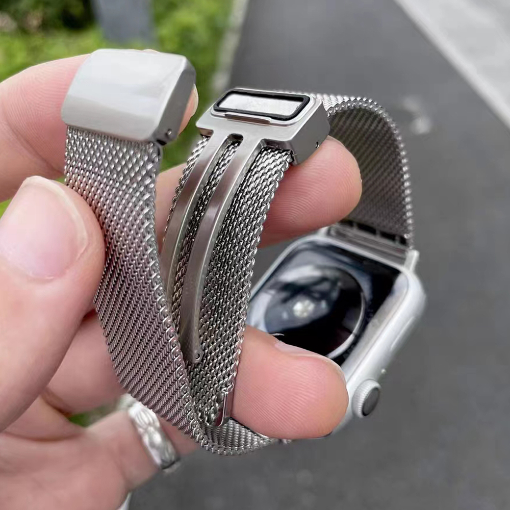 Bracelet en maille à boucle po - Mesh Coil Strip avis et prix