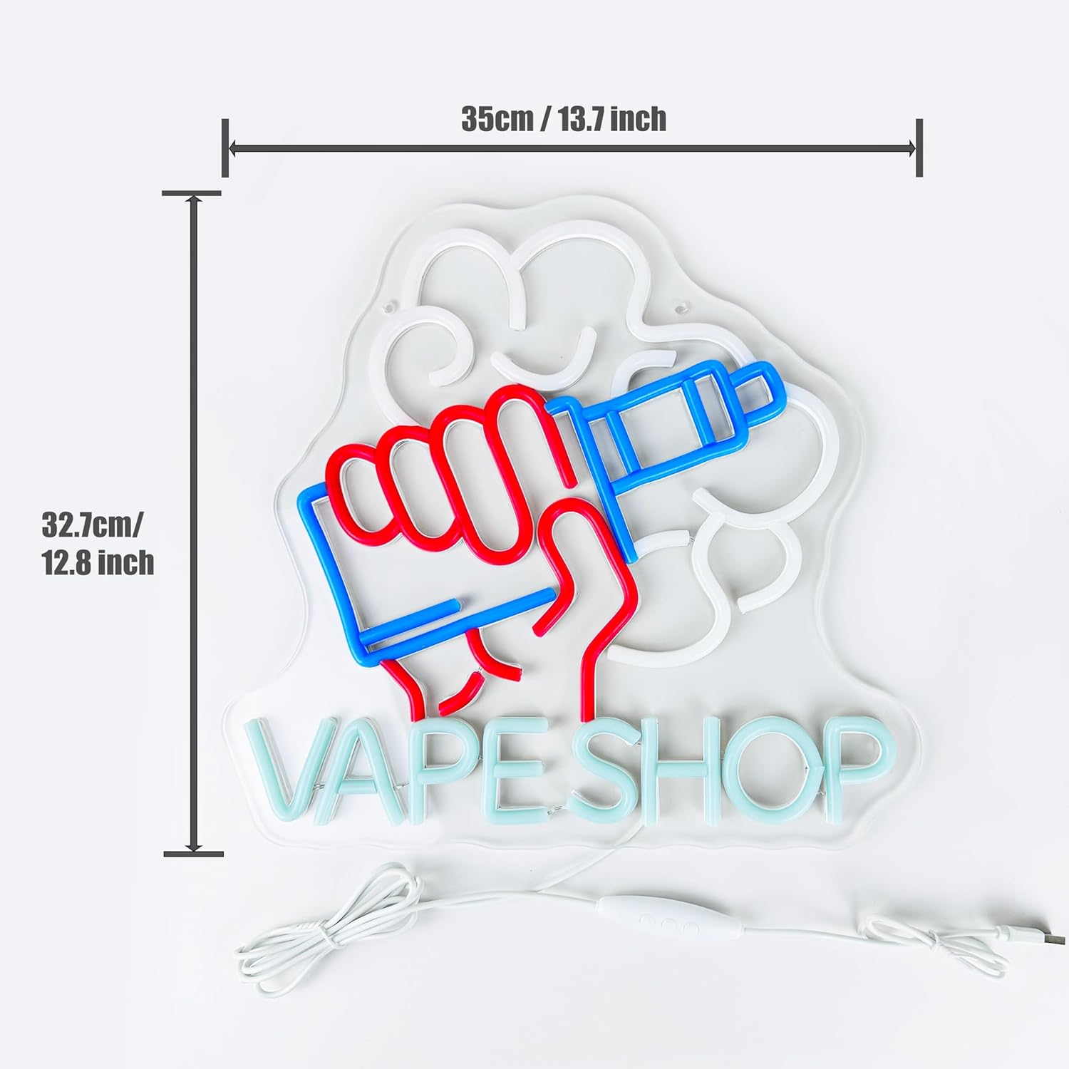 Enseignes au néon LED pour mag - Vaping Store avis et prix